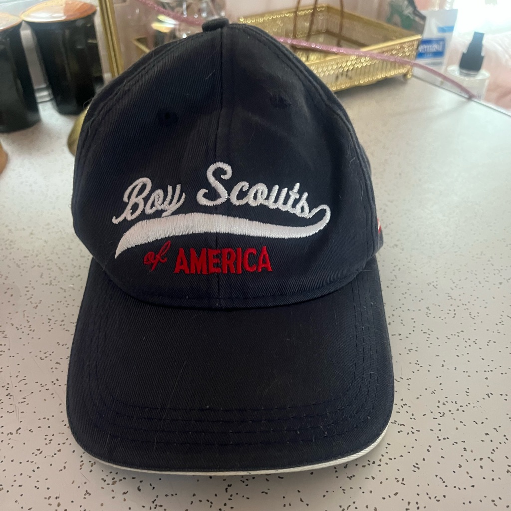 Boy Scouts Of America Navy Cap Made Is Usa. Ready To Wear Or For A Collector.